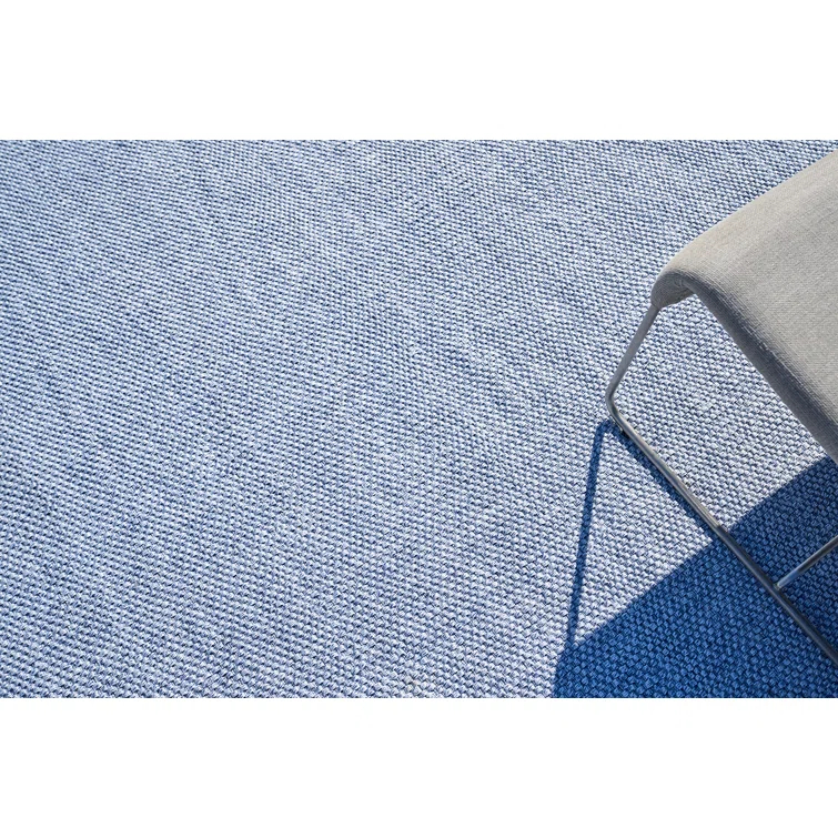 Rectangle Bali Light Blue Handmade Recycled P.E.T. Area Rug