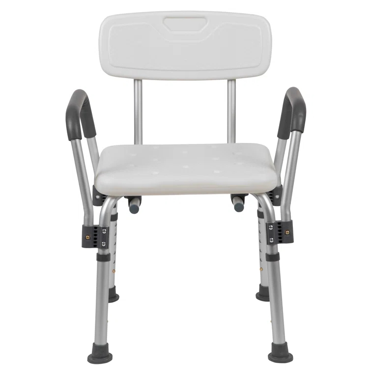 Joey 300 Lb. Capacity Adjustable Bath & Shower Chair with Depth Adjustable Back