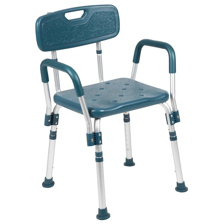 Jane 300 Lb. Capacity Quick Release Back & Arm Shower Chair