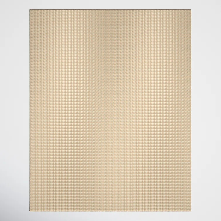 Haley Striped Handwoven Beige Area Rug