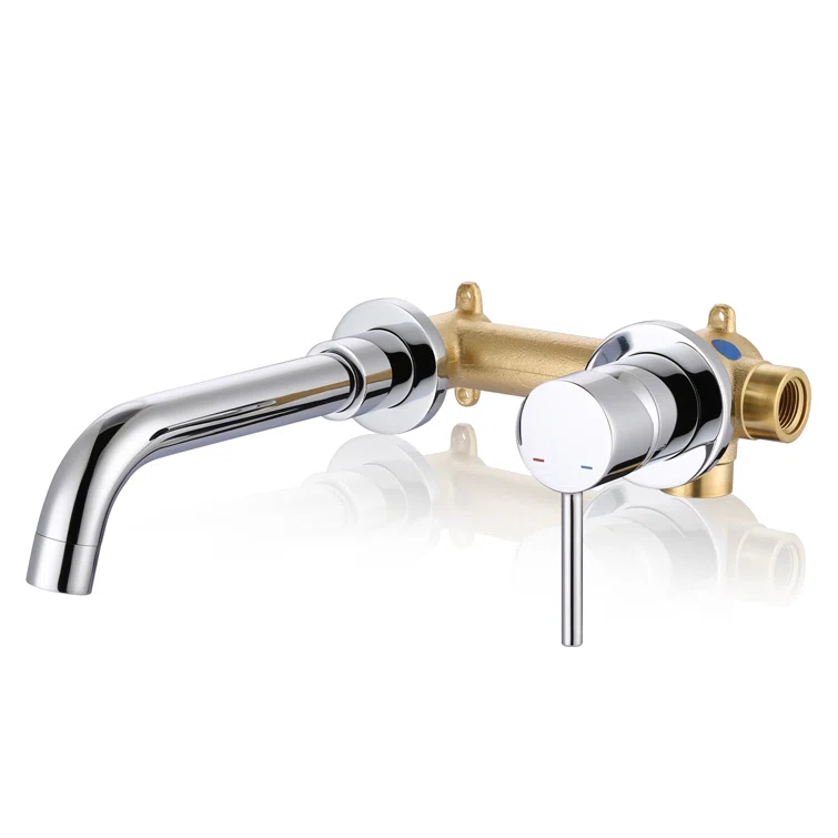 Wall Mounted Optional Single-handle Bathroom Faucet