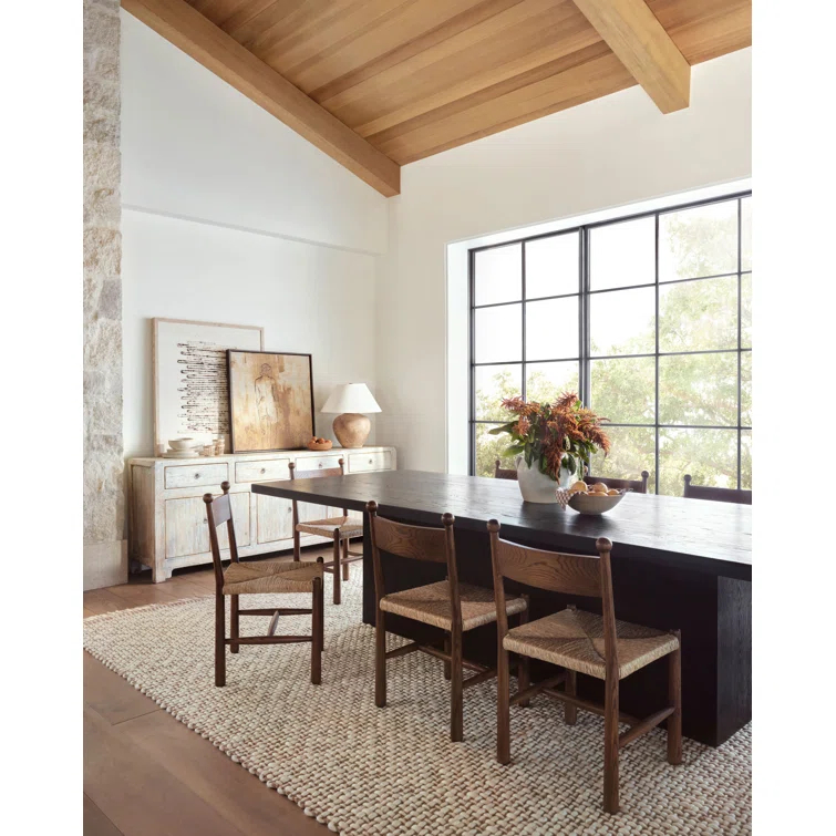 Amber Lewis x Loloi Getty Taupe / Ivory 3'-2" x 3'-6" Wall Art