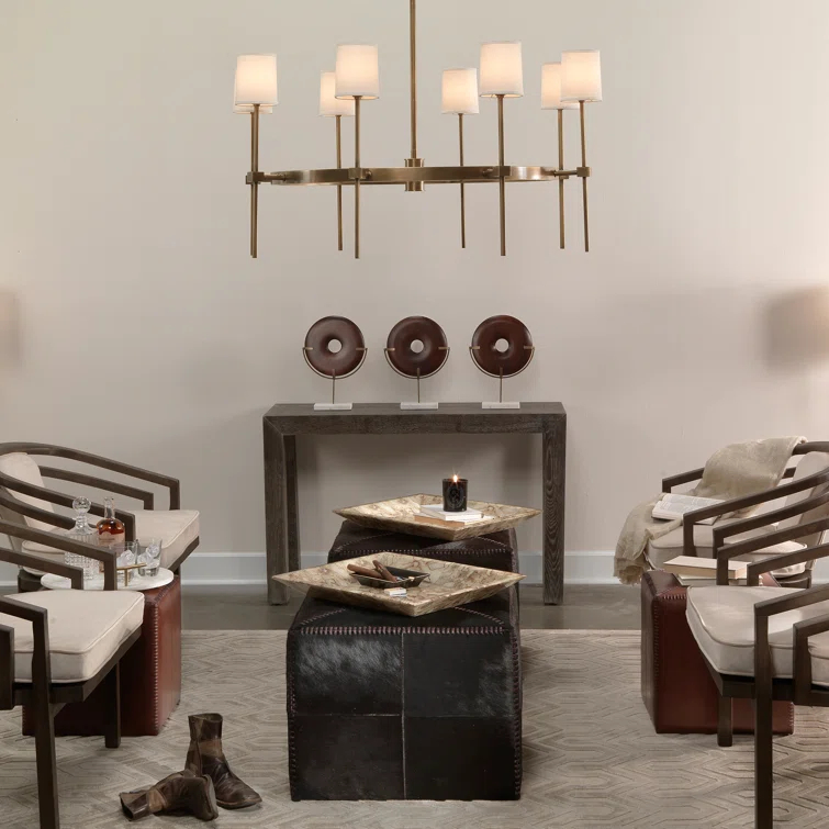 8 - Light Dimmable Classic/Traditional Chandelier
