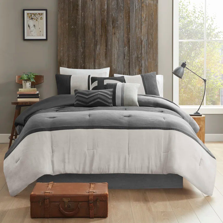 Madison Park Palisades Microfiber Comforter Set