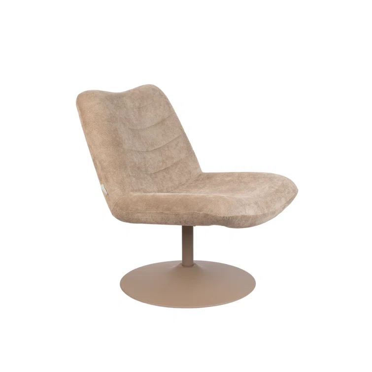 Bubba Upholstered Swivel Accent Chair
