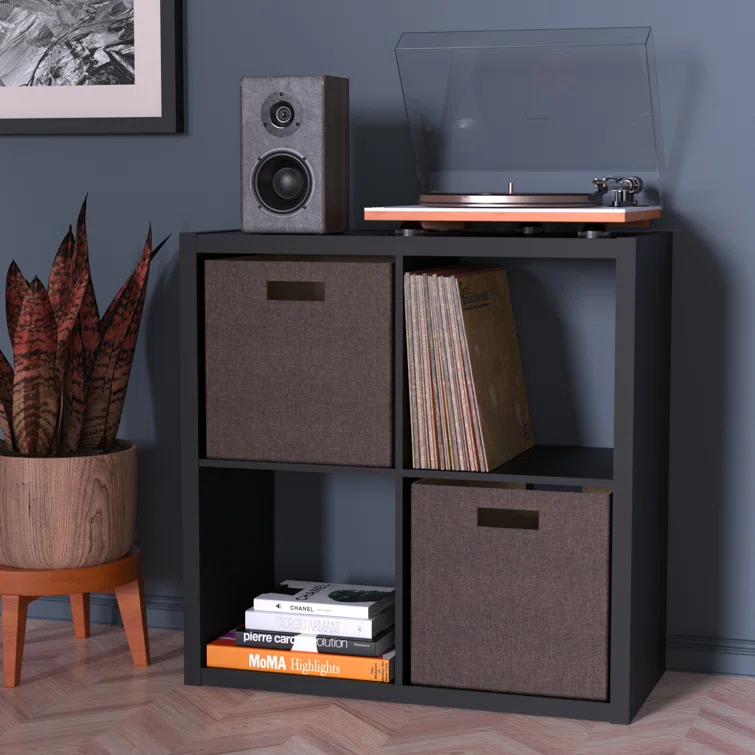 30" H x 30" W Decorative Cube Bookcase