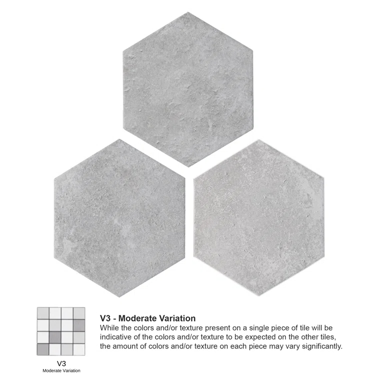 Dakota 8" X 9" Porcelain Wall & Floor Tile