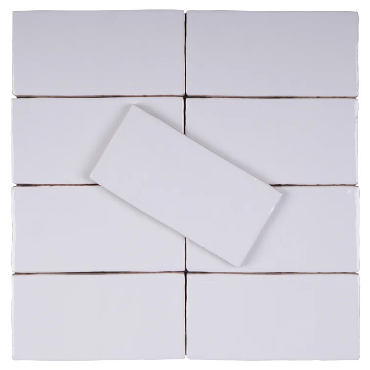 New Country 3" X 6" Ceramic Subway Wall Tile