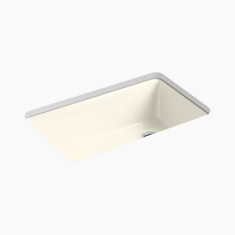 Riverby 33" x 22" x 9-5/8" Under-Mount Single-Bowl Kitchen Sink with Accessories