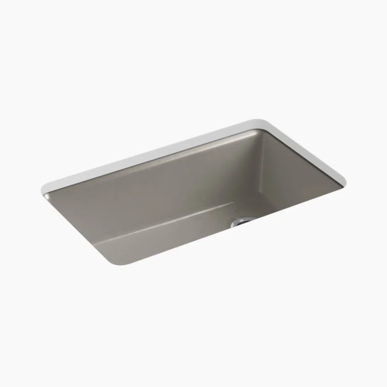 Riverby 33" x 22" x 9-5/8" Under-Mount Single-Bowl Kitchen Sink with Accessories