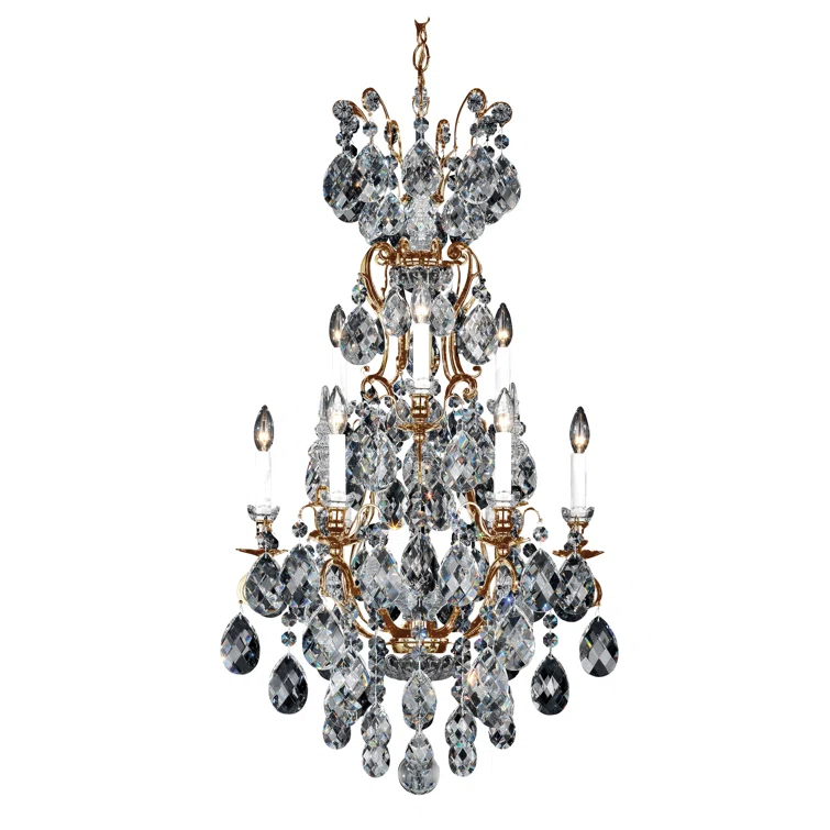 Renaissance 10 - Light Crystal Empire Chandelier