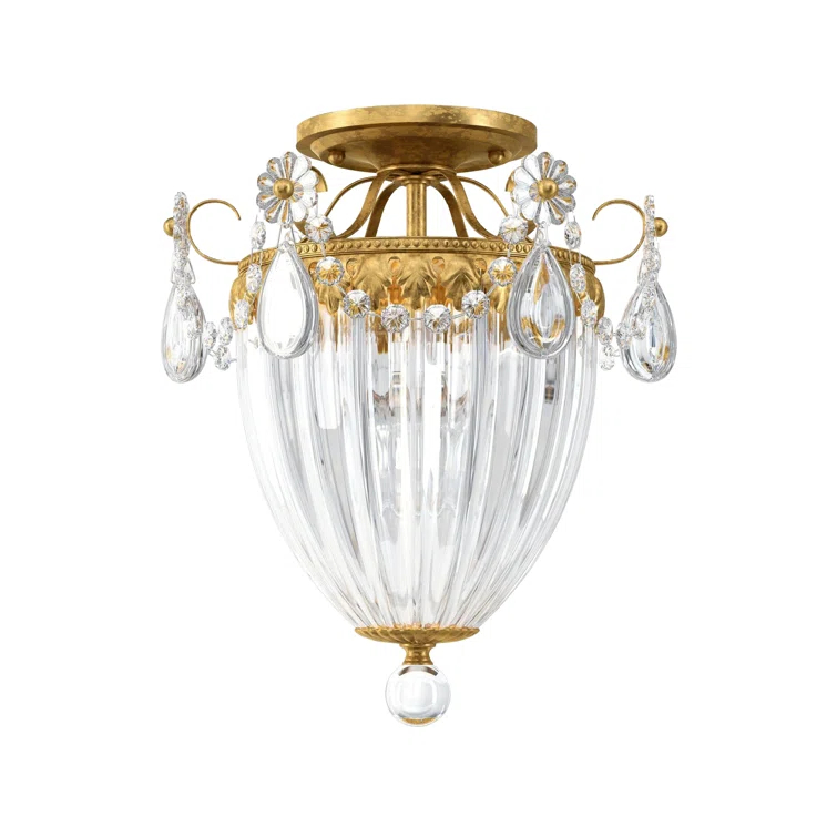 Bagatelle Crystal Semi Flush Mount