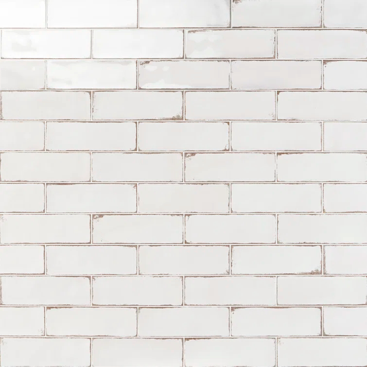 Santa Fe 4" x 12" Ceramic Fabric Look Subway Tile
