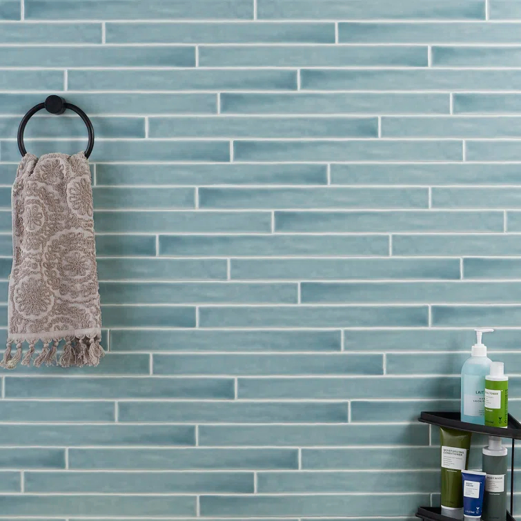 Capetown 2" x 20" Crackled Ceramic Subway Wall Tile (20 pieces/ 5.38 sq. ft./ Case)