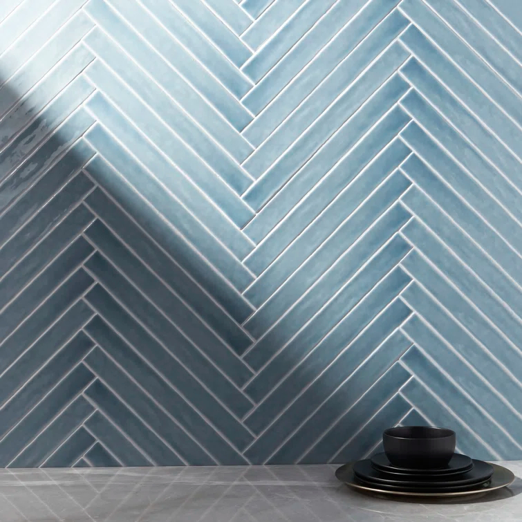 Capetown 2" x 20" Crackled Ceramic Subway Wall Tile (20 pieces/ 5.38 sq. ft./ Case)