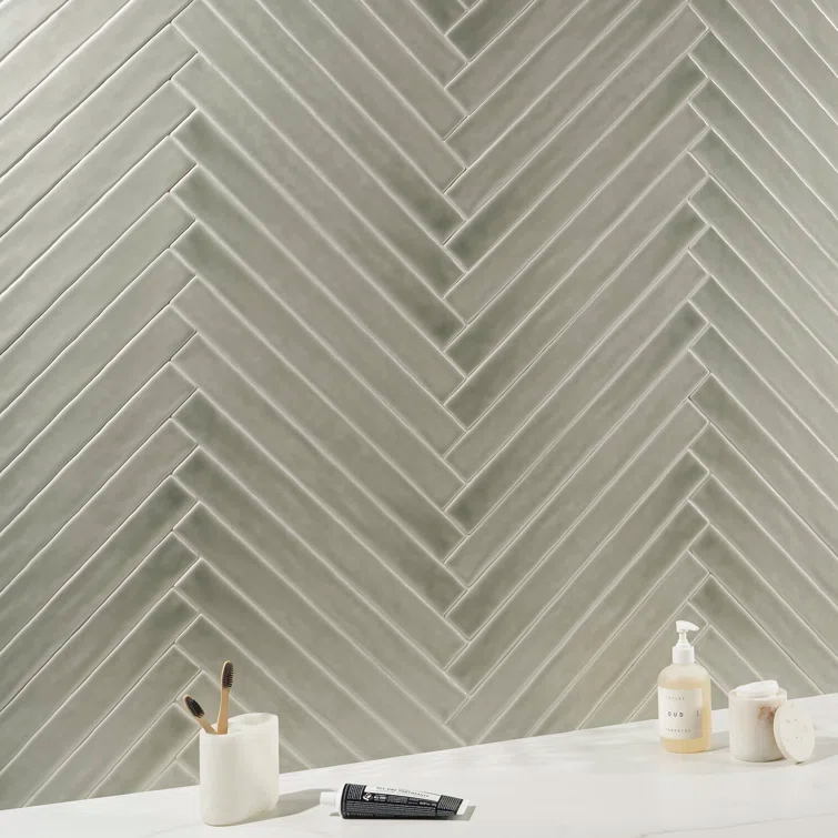 Capetown 2" x 20" Crackled Ceramic Subway Wall Tile (20 pieces/ 5.38 sq. ft./ Case)