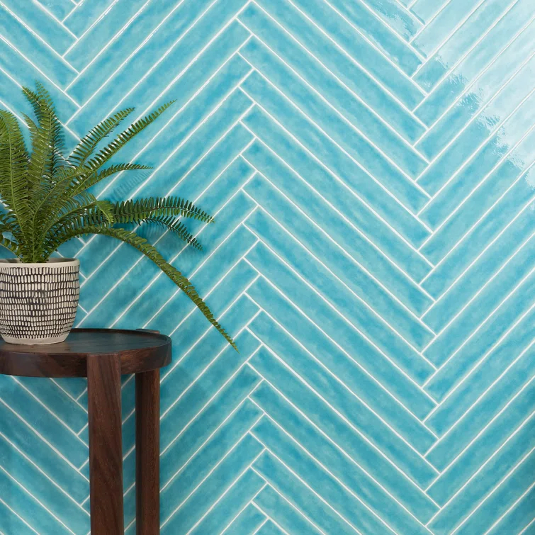 Capetown 2" x 20" Crackled Ceramic Subway Wall Tile (20 pieces/ 5.38 sq. ft./ Case)