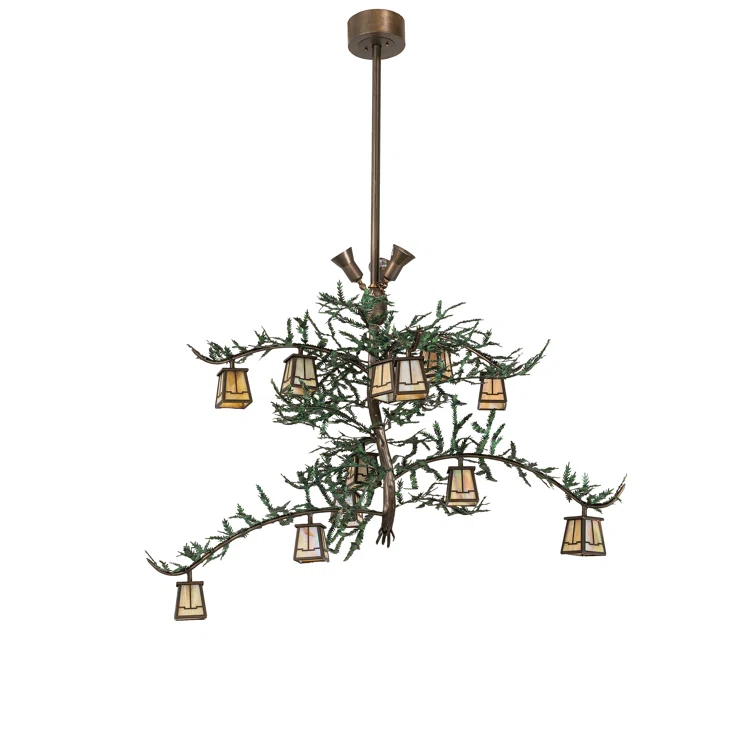 Meyda Lighting 15 - Light Dimmable Tiered Chandelier
