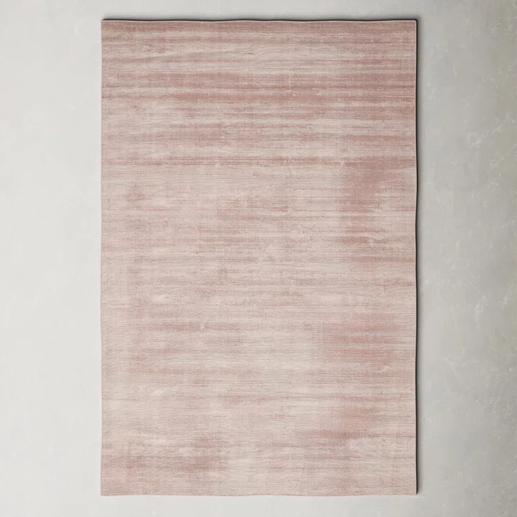 Oath Viscose Pink Rug