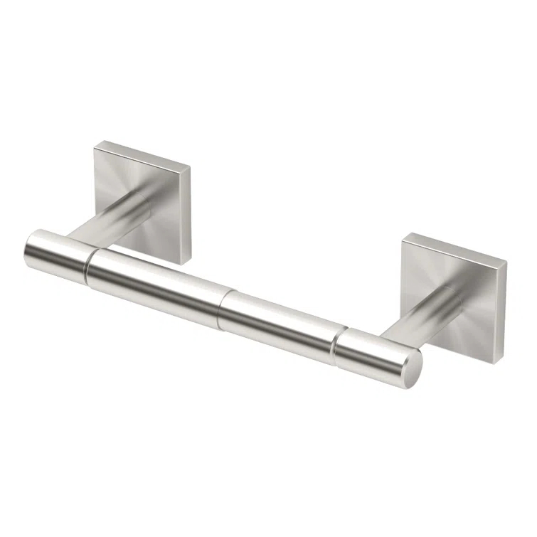 Elevate Standard Wall Mounted Toilet Paper Holder | Double Post and Spring Loaded