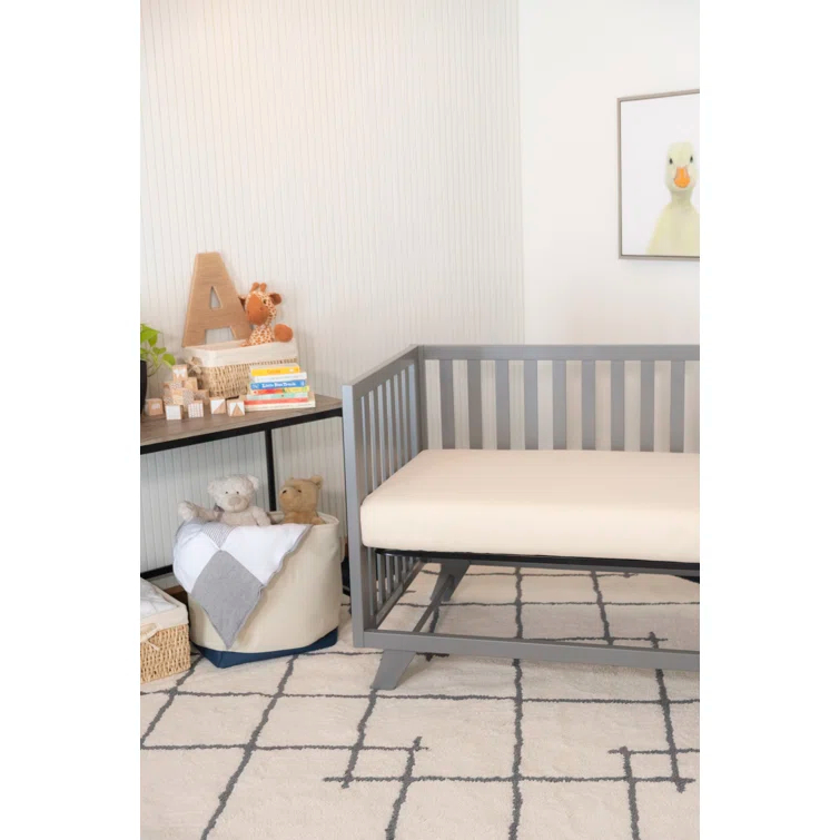Naturepedic Organic Breathable Baby Crib Mattress 2-Stage Innerspring
