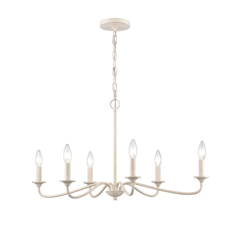 Winston Porter 6 - Light Dimmable Classic / Traditional Chandelier