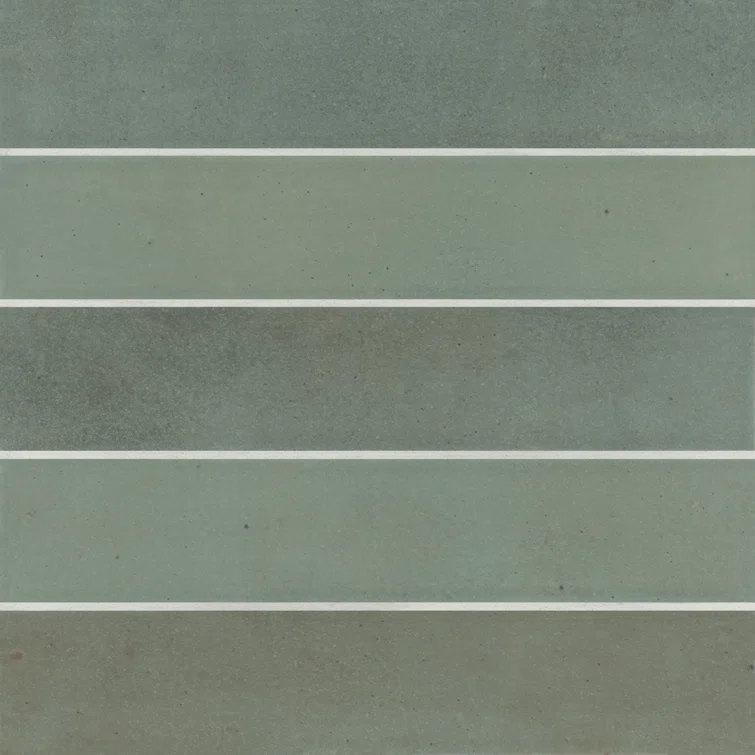 Celine 2.5" x 12" Porcelain Mosaic Wall & Floor Tile