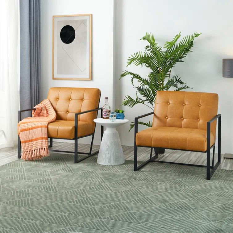 29.5" W Tufted Armchair