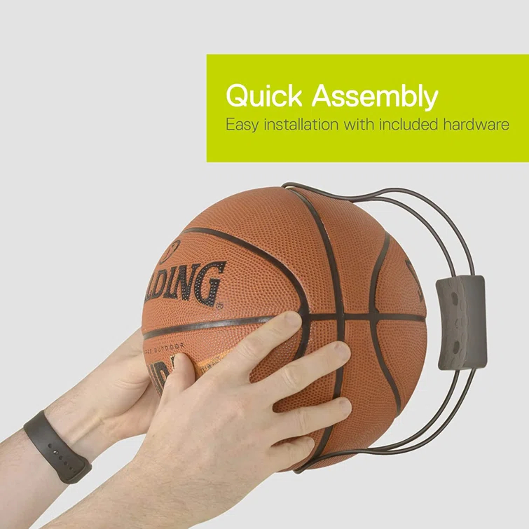 delta Metal Wall Mounted Ball Holder Sports Rack