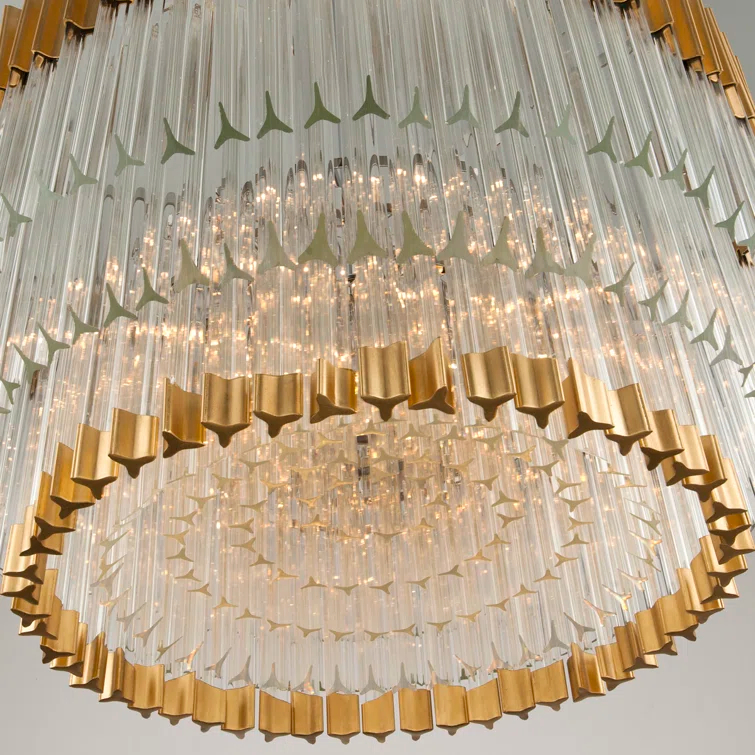 Charisma 10-Light Shaded Tiered Chandelier