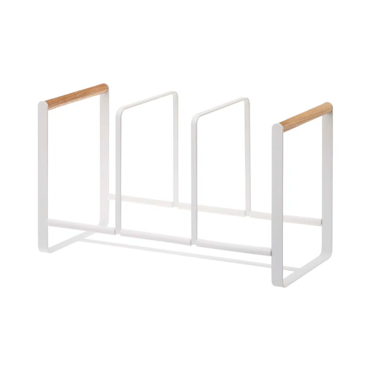 Yamazaki Tosca Wide White Dish Storage Rack