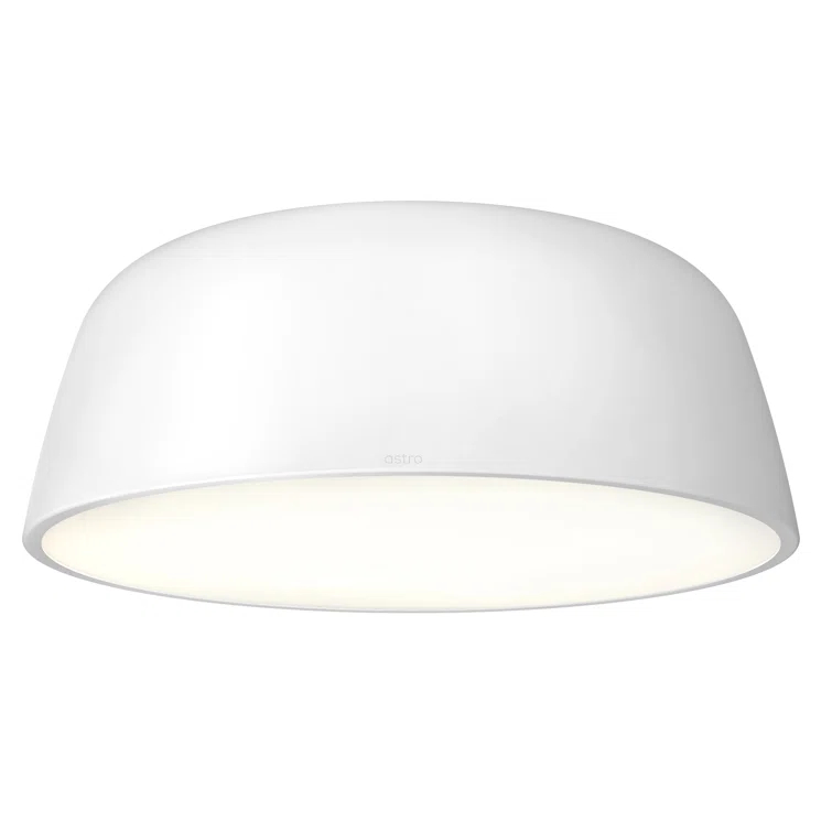 Astro Taiko 400 Indoor Ceiling Light (Matt White) - Dry Rated -, Designed in Britain - 1456008-3 Years Guarantee