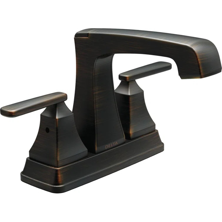 Ashlyn Centerset Bathroom Faucet with Drain Assembly, 2-handle Bathroom Sink Faucet