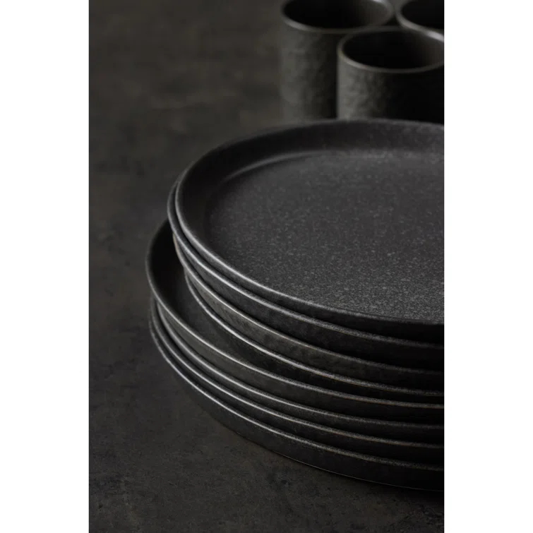 Stone by Mercer Project Katachi 32-Piece Dinnerware Set Stoneware