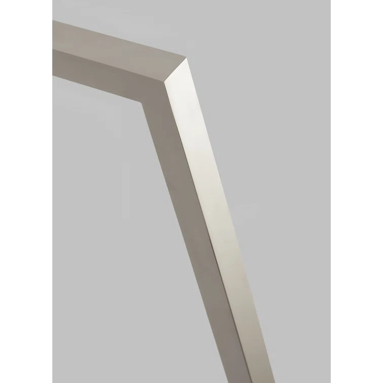 Stagger Sleek Dimmable LED Wall Sconce in Polished Nickel
