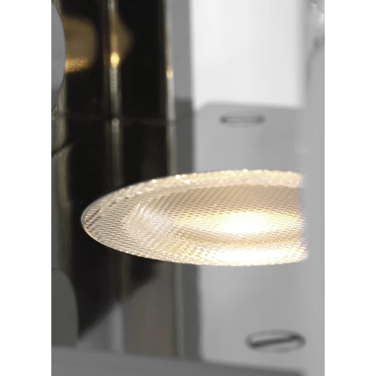 Duelle Polished Nickel Dimmable LED Wall Sconce 18" Height
