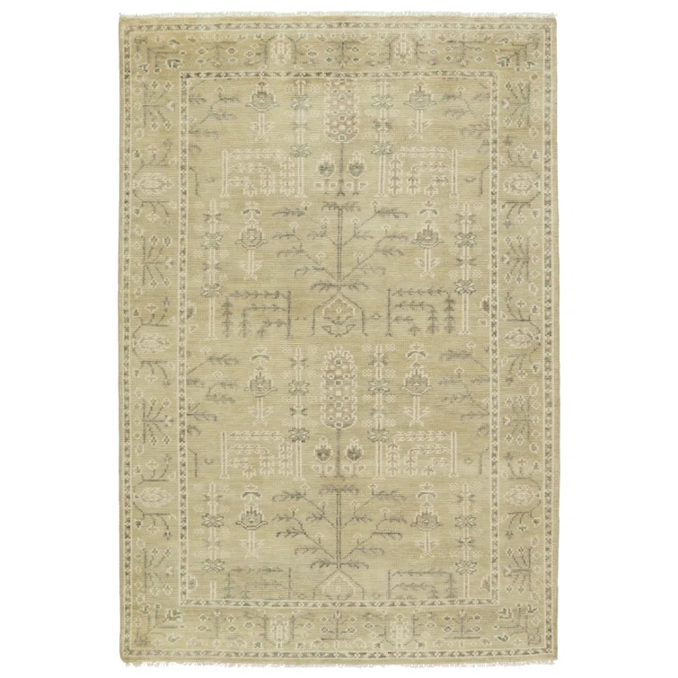 Wool Floral Rug