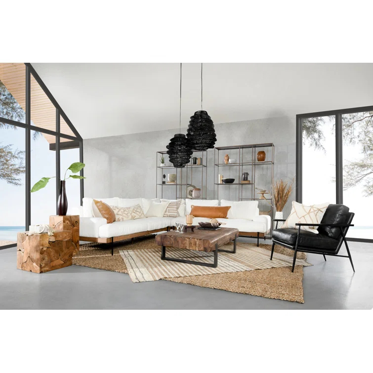 Arnold Genuine Leather Armchair