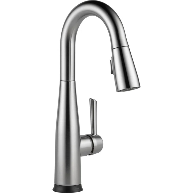 Essa Pull Down Sprayer Touch Bar Faucet, Single Handle Touch Prep Sink Faucet