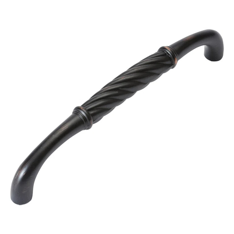 French Country Kitchen Cabinet Handles, Solid Core Drawer Pulls for Cabinet Doors, 5-1/16" (128mm)
