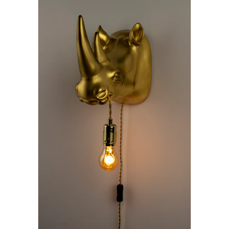 Resin Flush Mounted Sconce