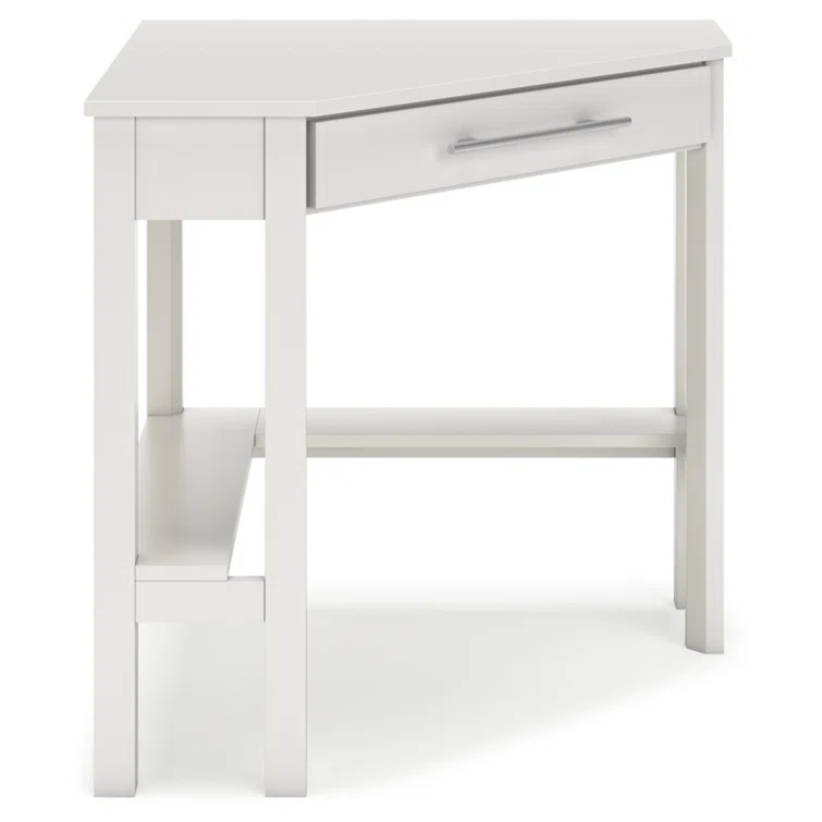 Keyiona Corner Solid Wood Base Writing Desk