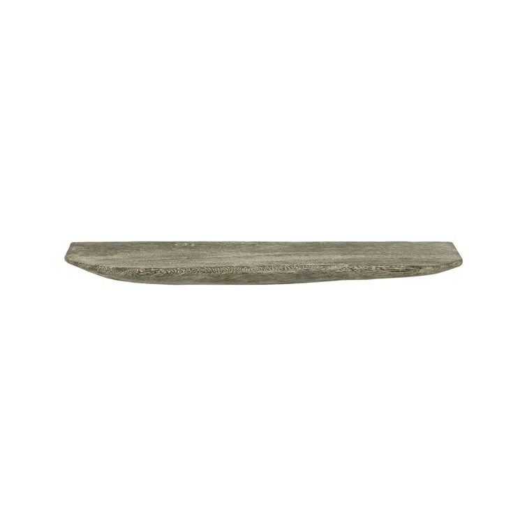 Large Gray Stone Floating Shelf