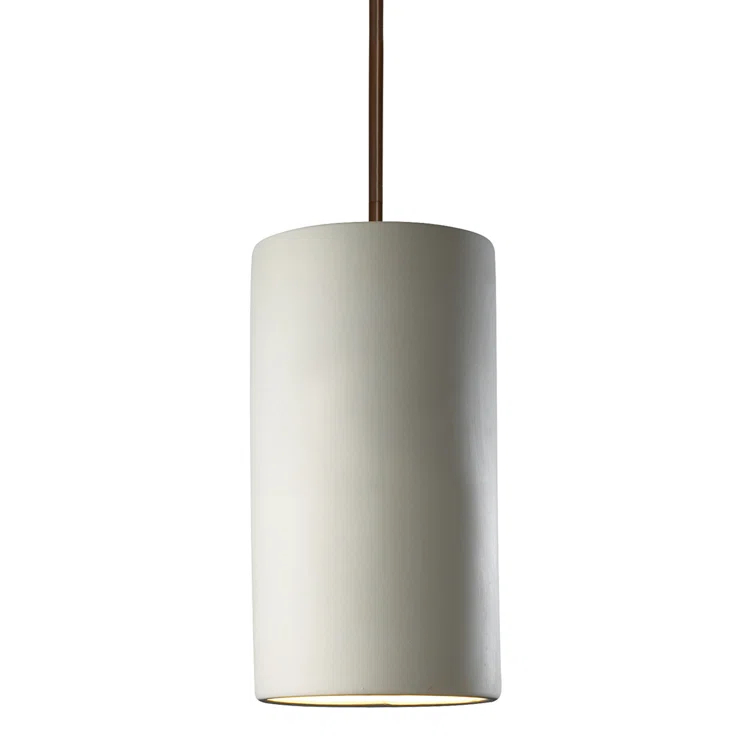 Cylinder Pendant - Rigid Stem