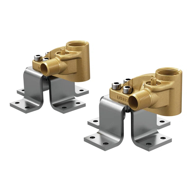 Weymouth Single Riser Tub Filler Concrete Mounting System