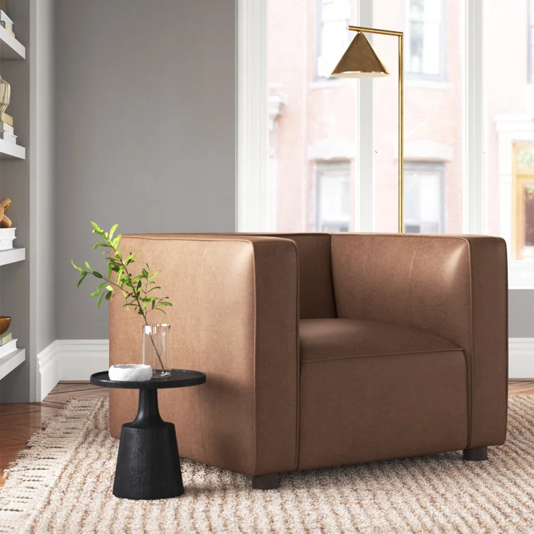 Molise Genuine Leather Armchair