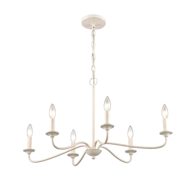 Winston Porter 6 - Light Dimmable Classic / Traditional Chandelier