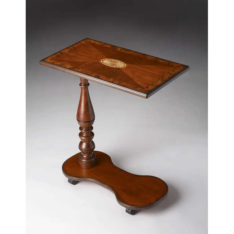 Butler Specialty Mobile Tray Table In Olive Ash Burl