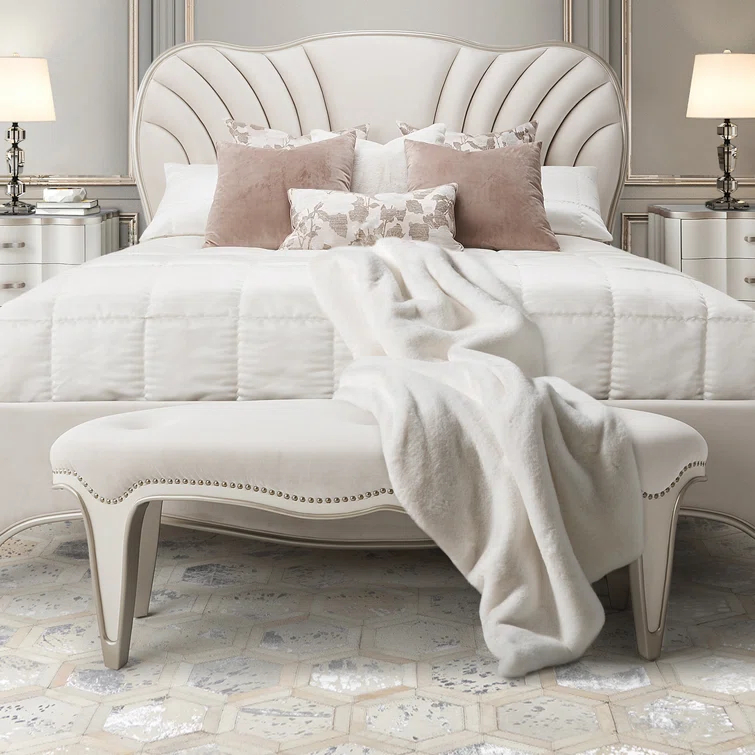 Michael Amini Bellhaven Plain Weave / Muslin Throw Blanket