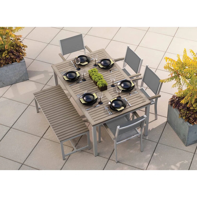 Travira Stacking Patio Arm Chair